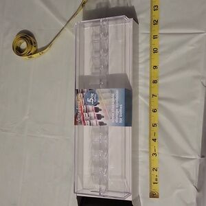 Clear Stackable Storage Container for Bottles